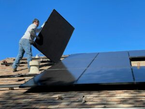 Solceller på taget